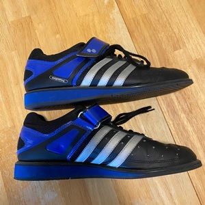 Adidas Powerlift Weightlifting Shoes.